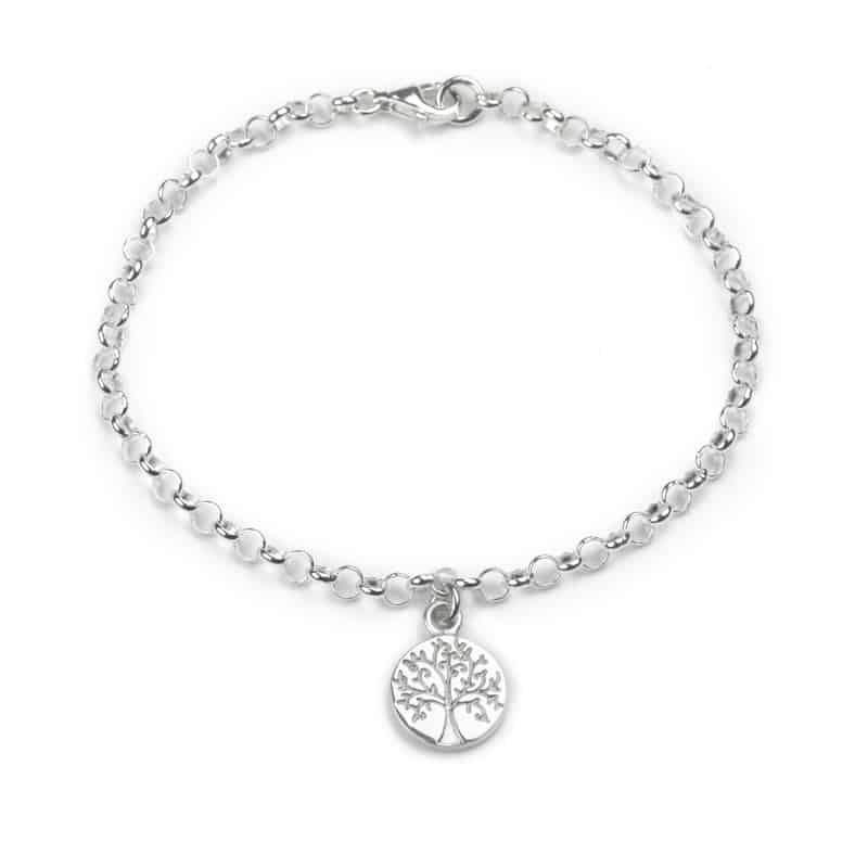 Tree Of Life Bracelet | Gifts for Her - White Ribbon Gifts - White Ribbon Gifts Silver bracelet with a tree charm