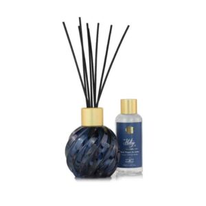 Black Pepper & Amber Blue Reed Diffuser Set by Ashleigh & Burwood