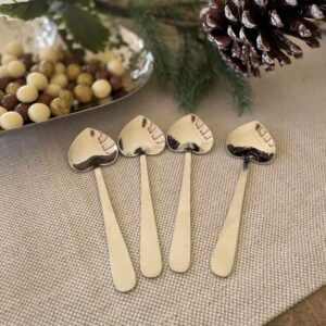 4 Heart Spoons by just slate